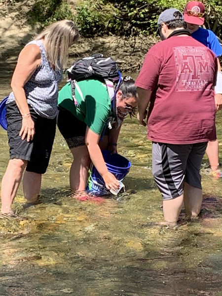 Trout release